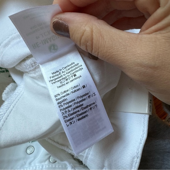 NWT J.Crew 9" toothpick jean in white wash - Picture 12 of 13